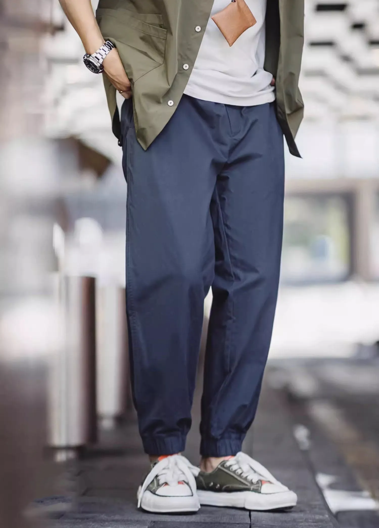 American Retro Easy Pants Casual Loose Men's Trousers
