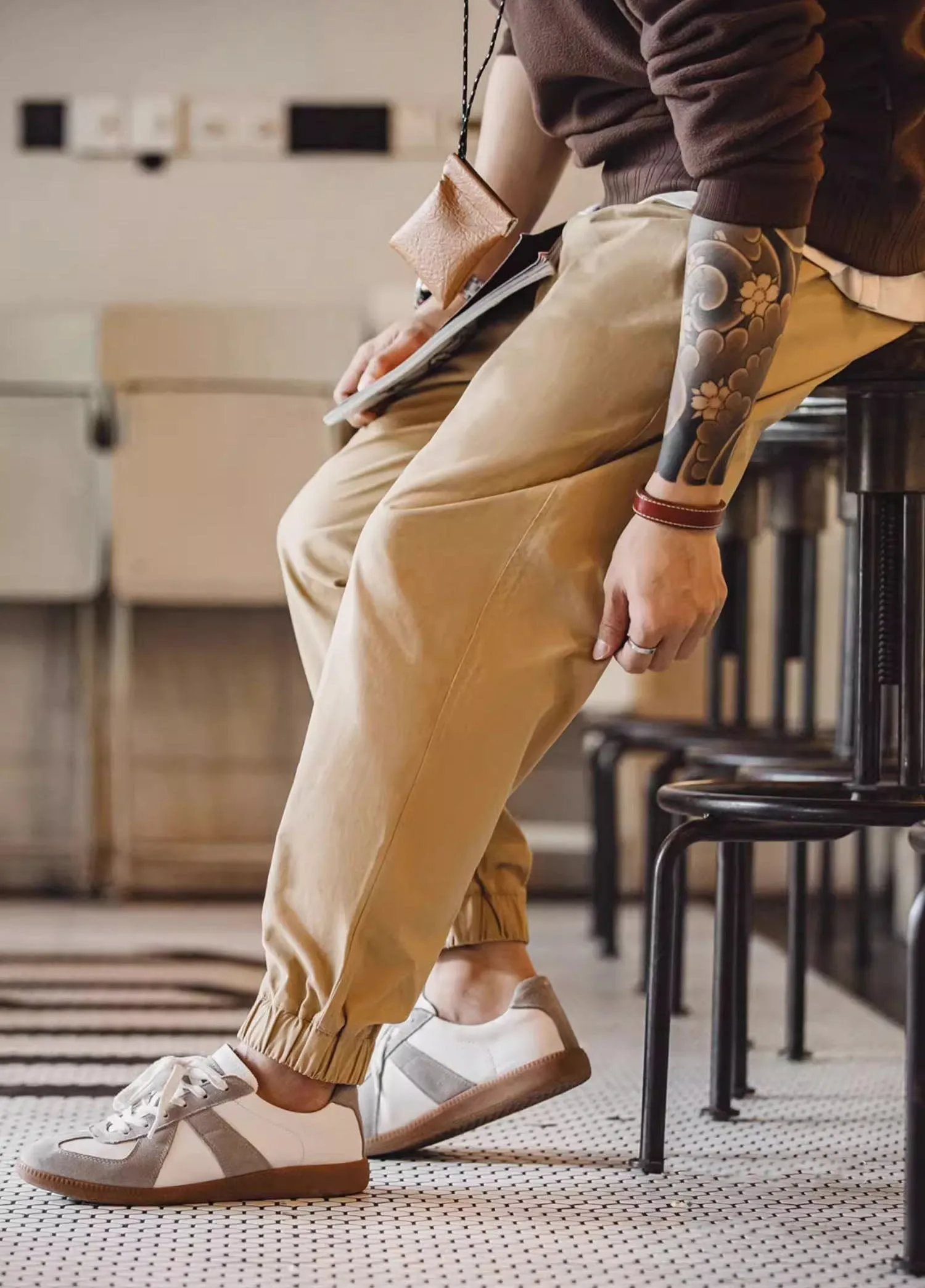American Retro Easy Pants Casual Loose Men's Trousers