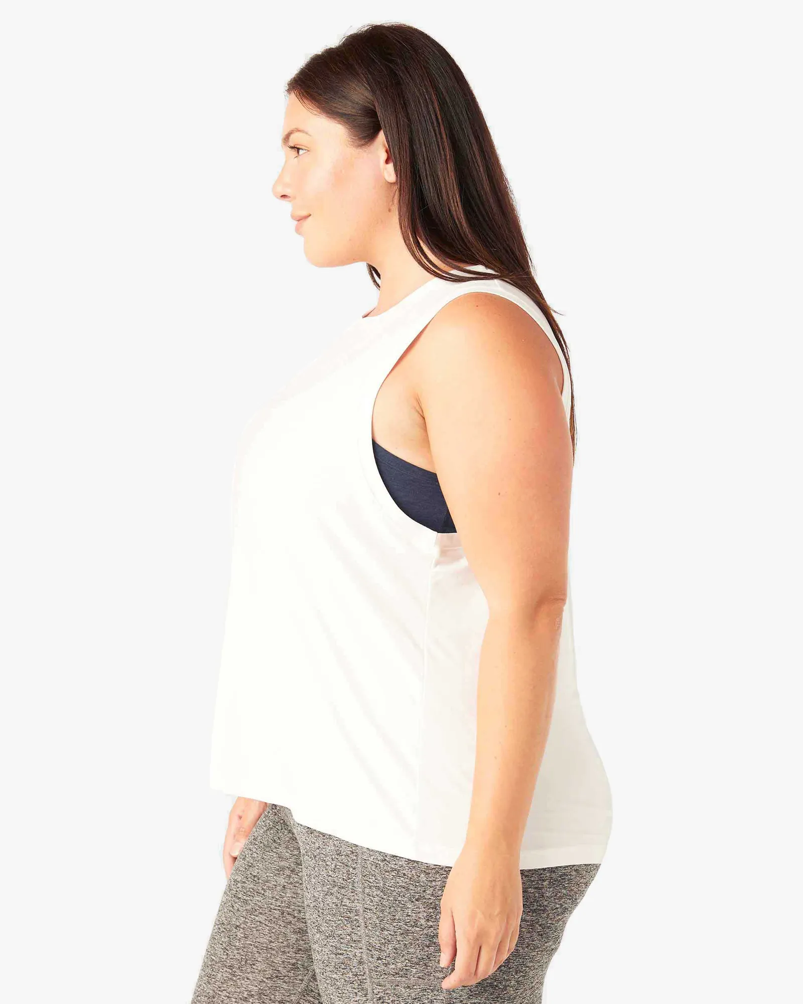 Andi Muscle Tank | White