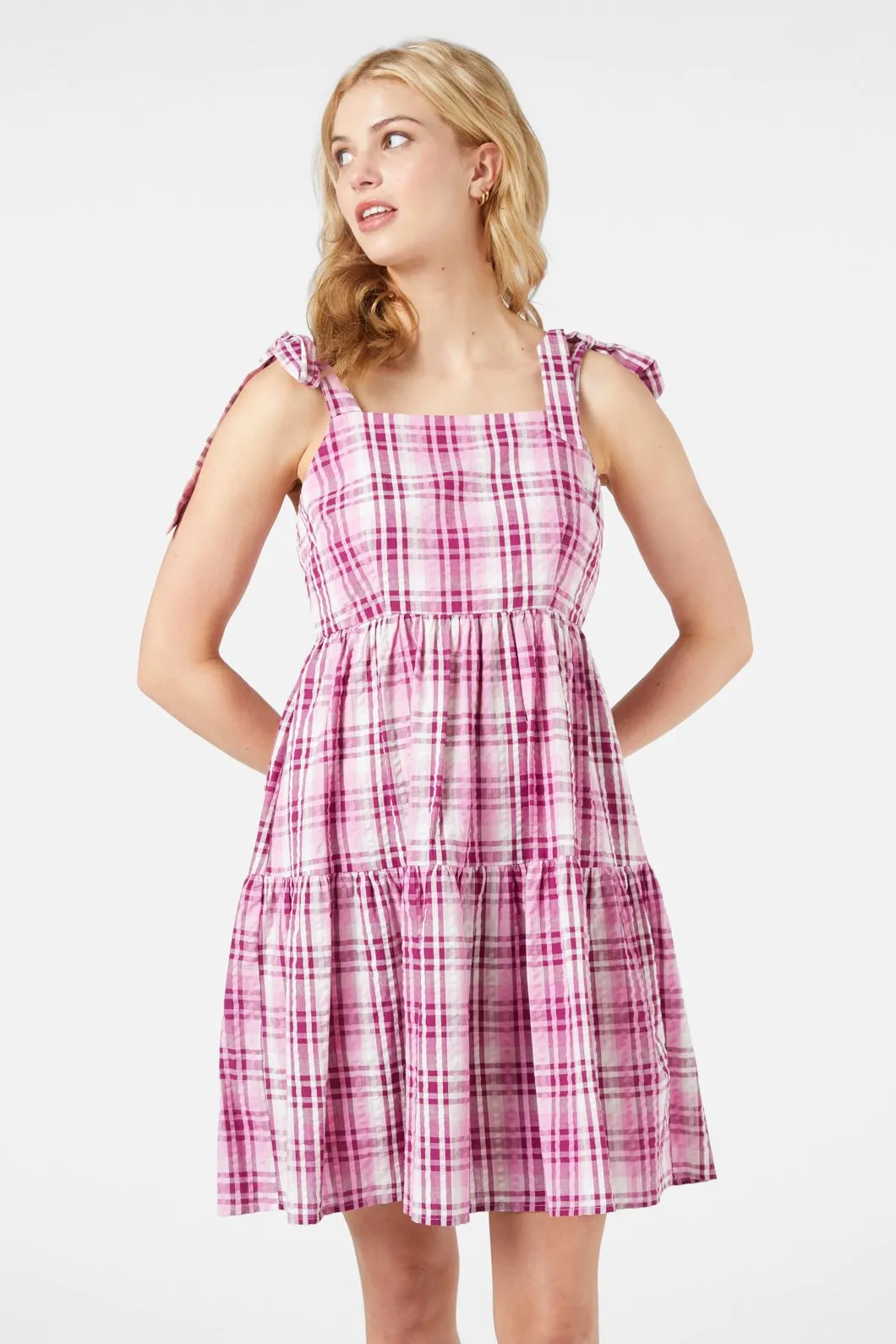 Andie Check Sundress