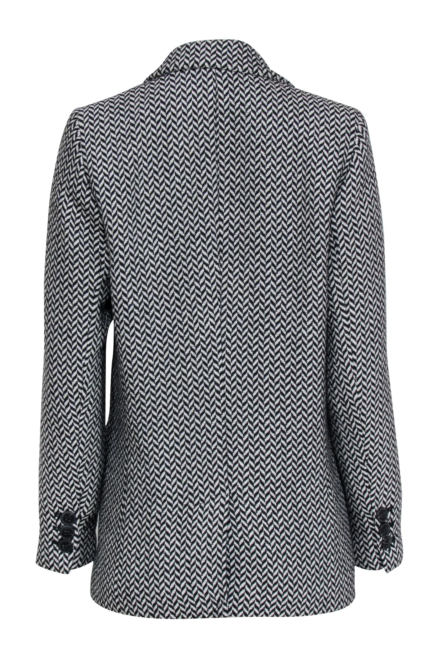 Anine Bing - Black & White Fishbone "Diana" Blazer Sz XS