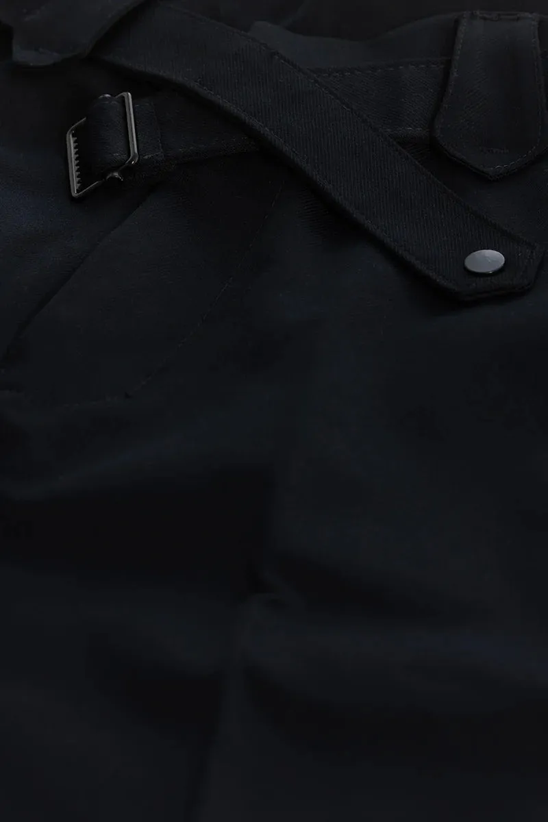 Black Slim Fit Trousers