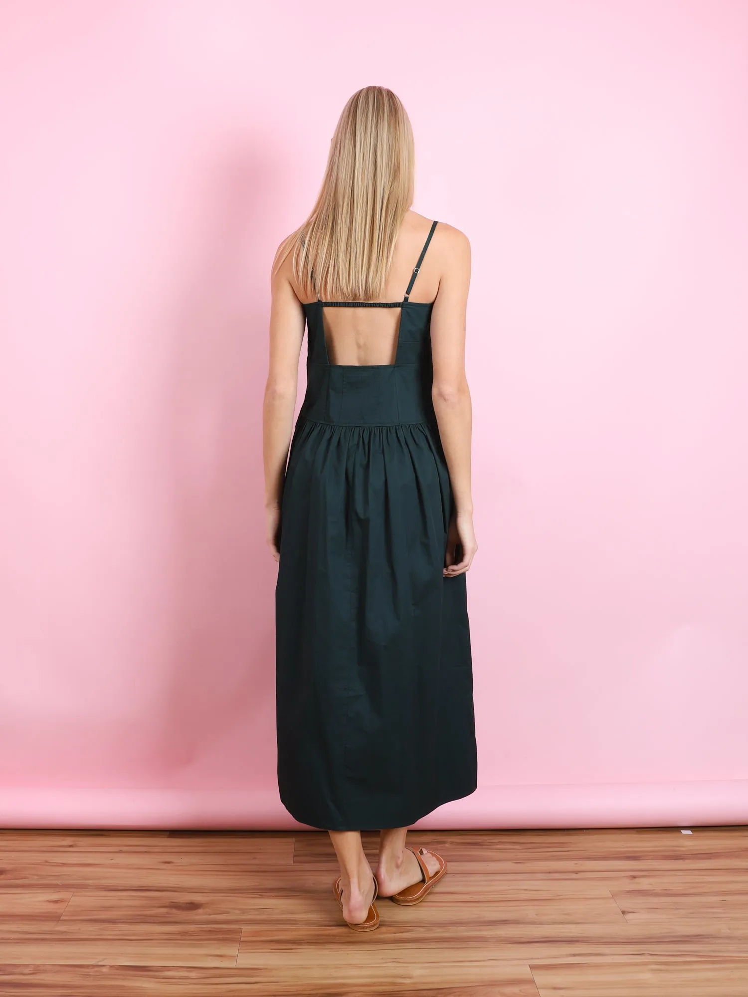 BUTTON FRONT SUNDRESS