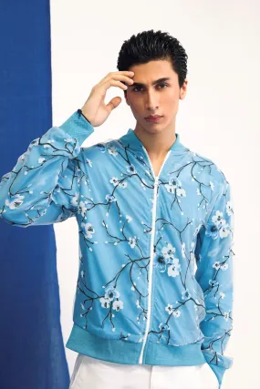Cherry Blossom Layered Summer Jacket