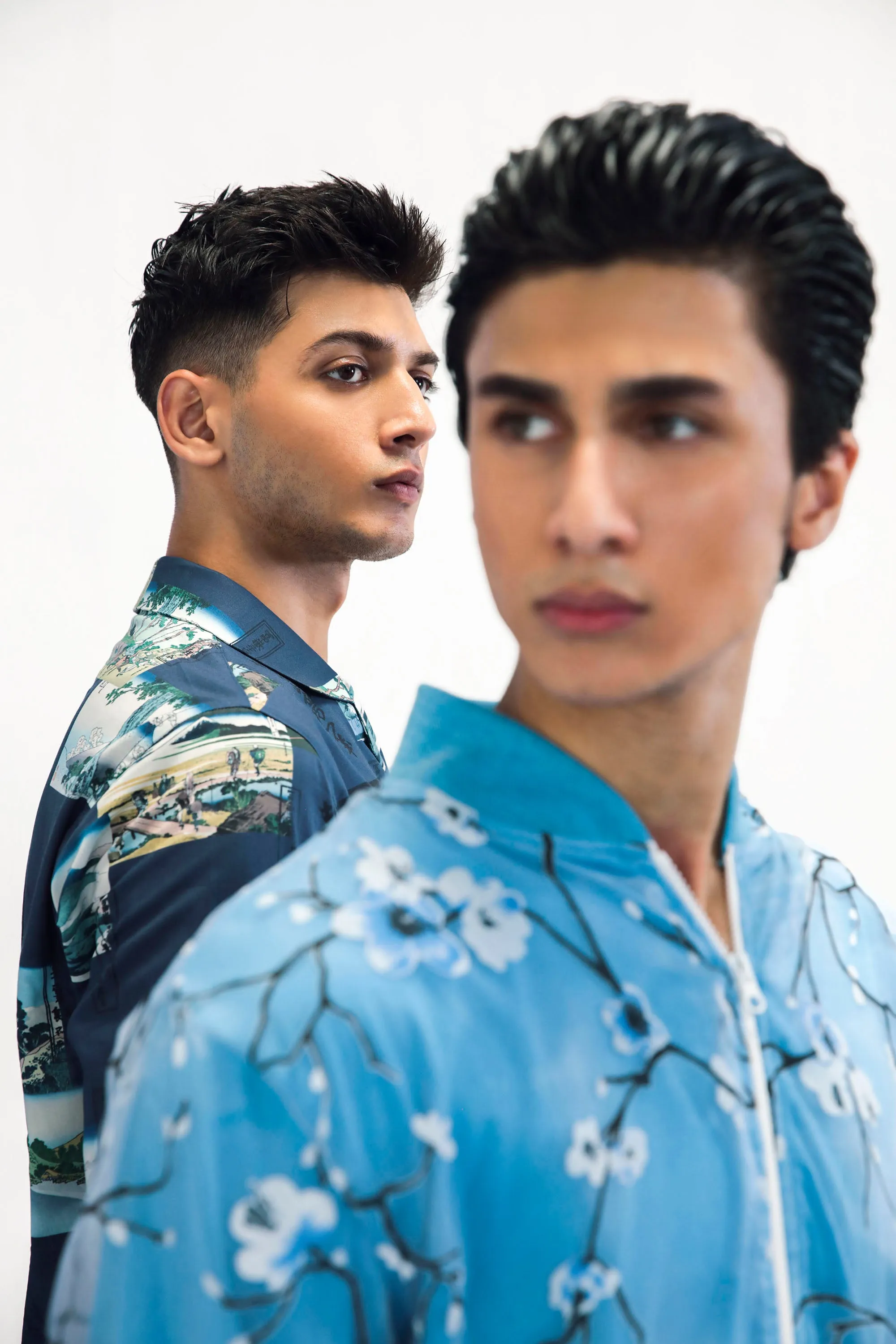 Cherry Blossom Layered Summer Jacket