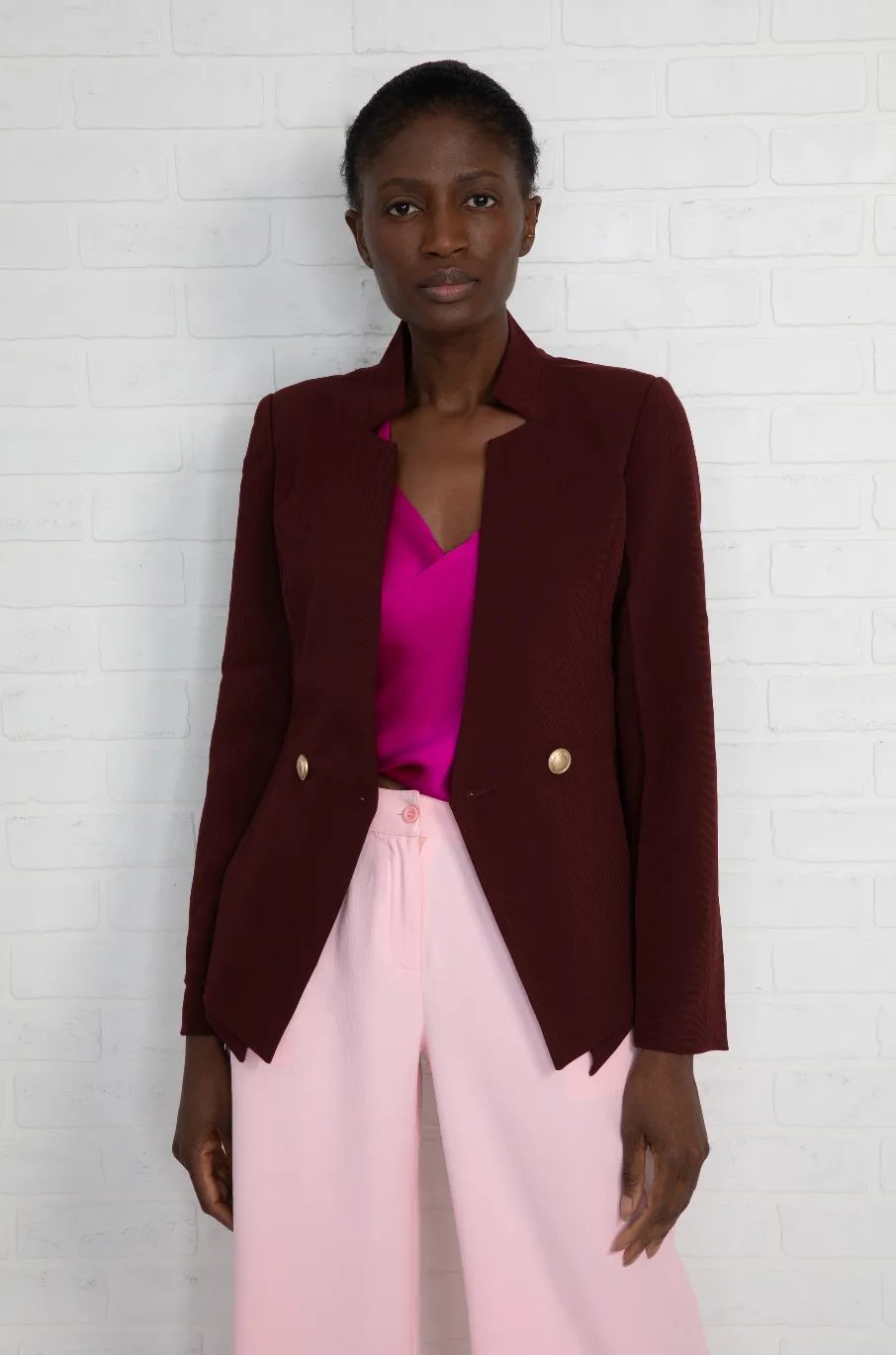 Choko's Asymmetrical Layered Jacket