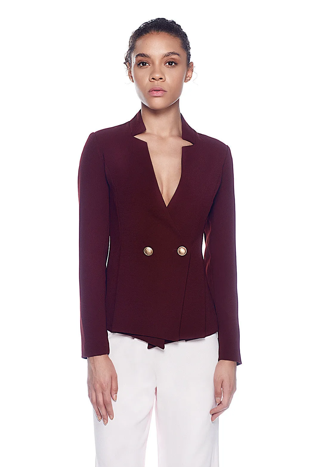 Choko's Asymmetrical Layered Jacket