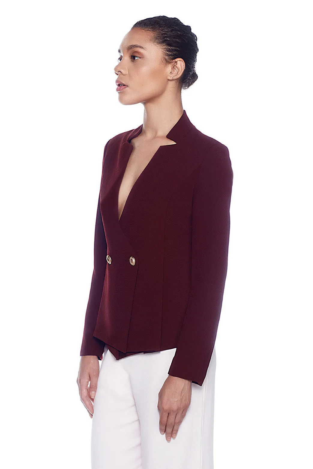 Choko's Asymmetrical Layered Jacket