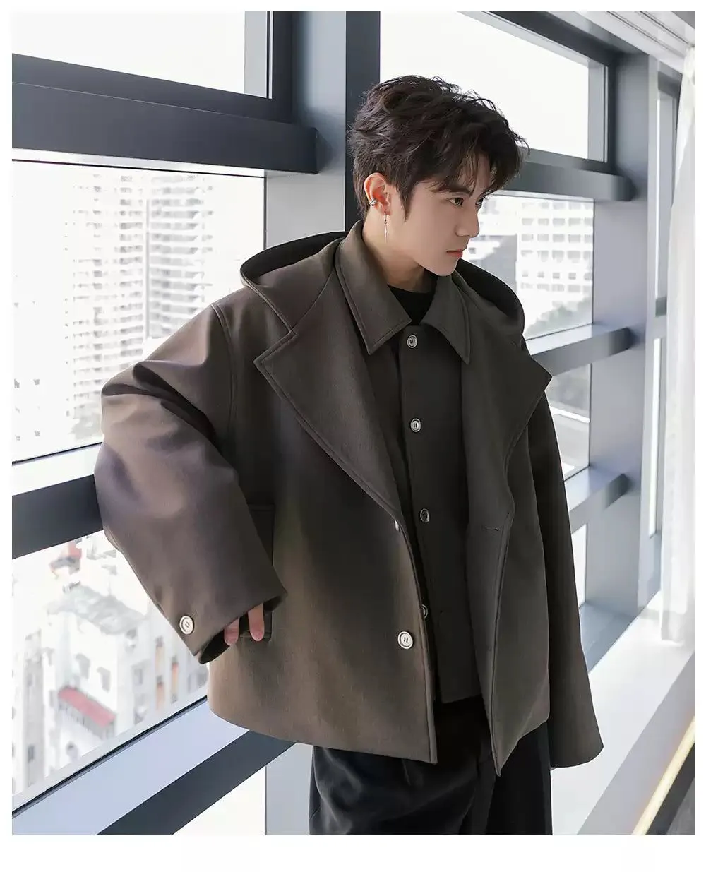 Chuan Layered Hooded Jacket