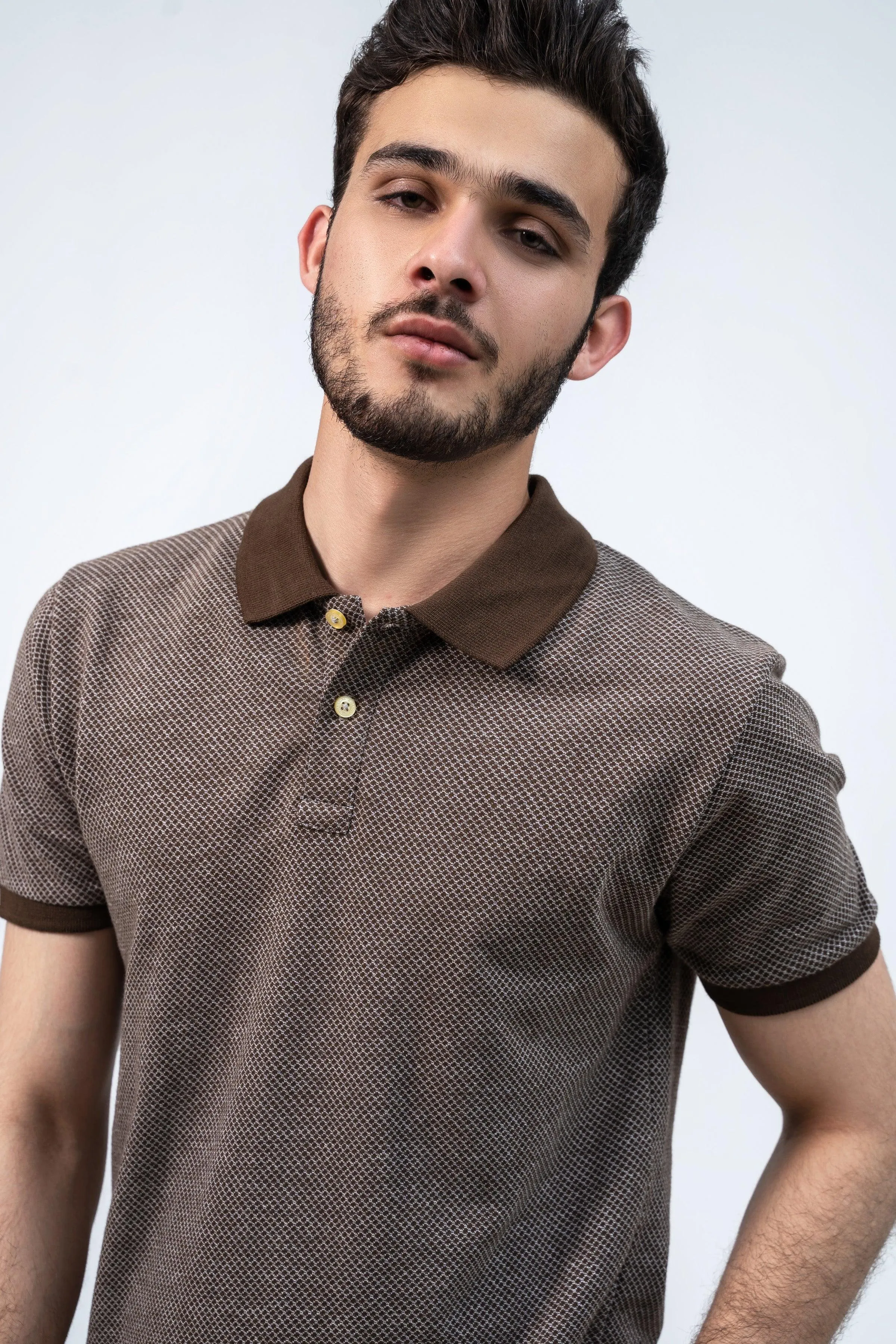 CLASSIC POLO BROWN