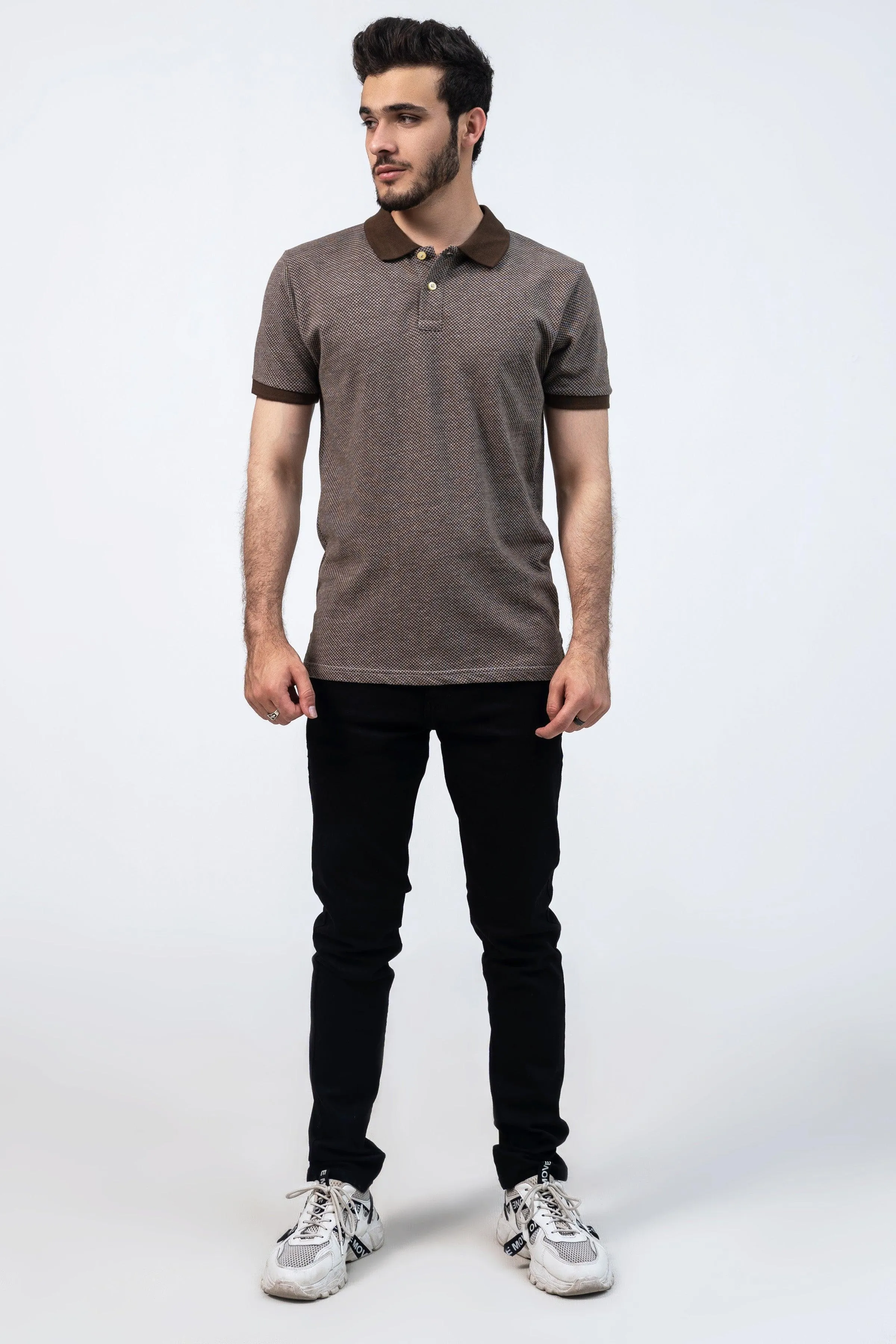 CLASSIC POLO BROWN