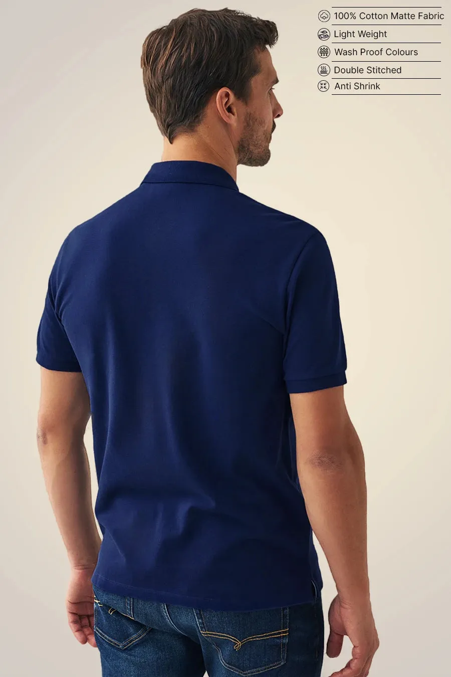 Classic Polo in Royal Blue