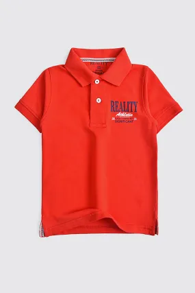 Classic Red Polo