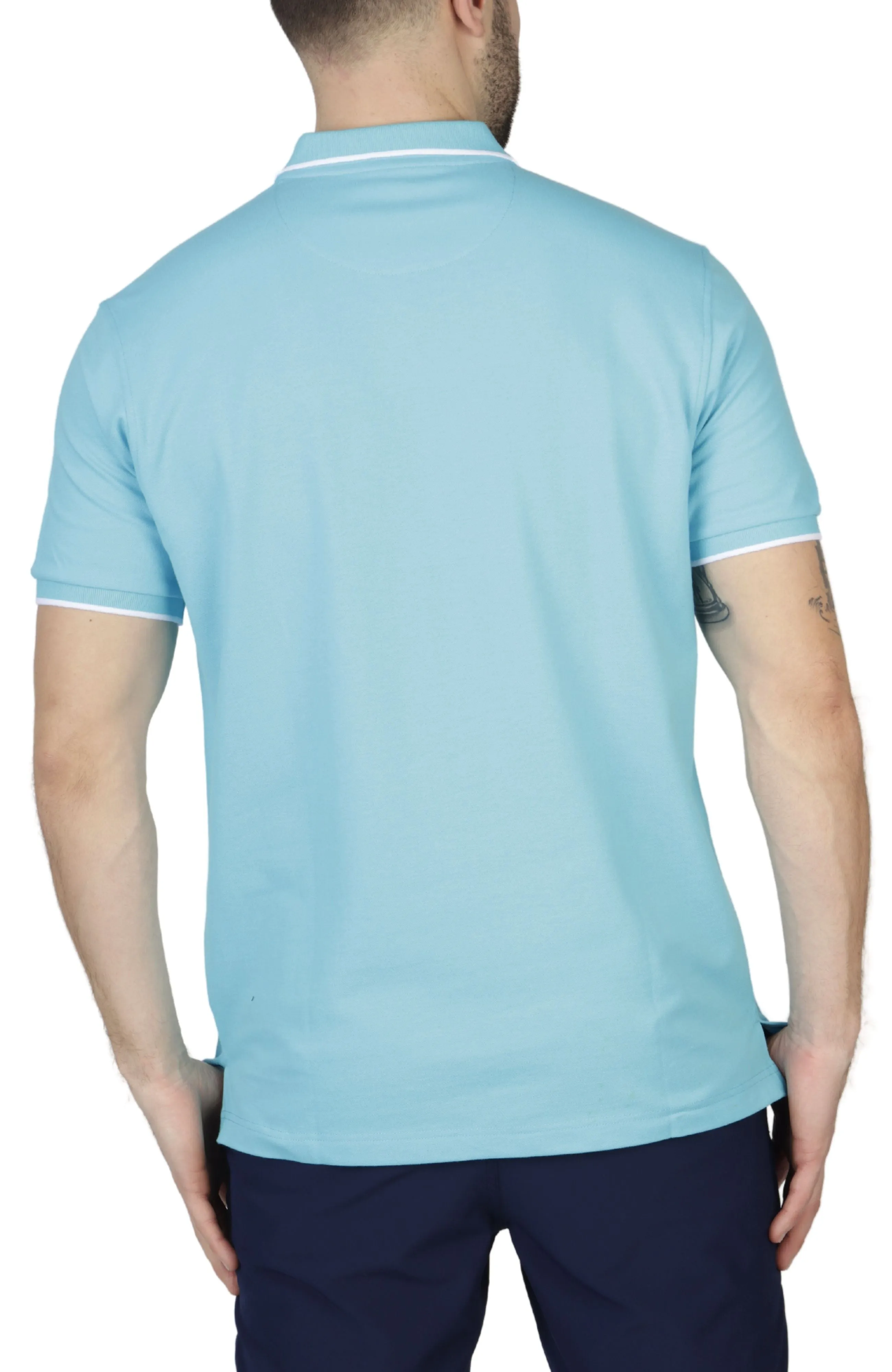 Classic Zipper Pique Polo