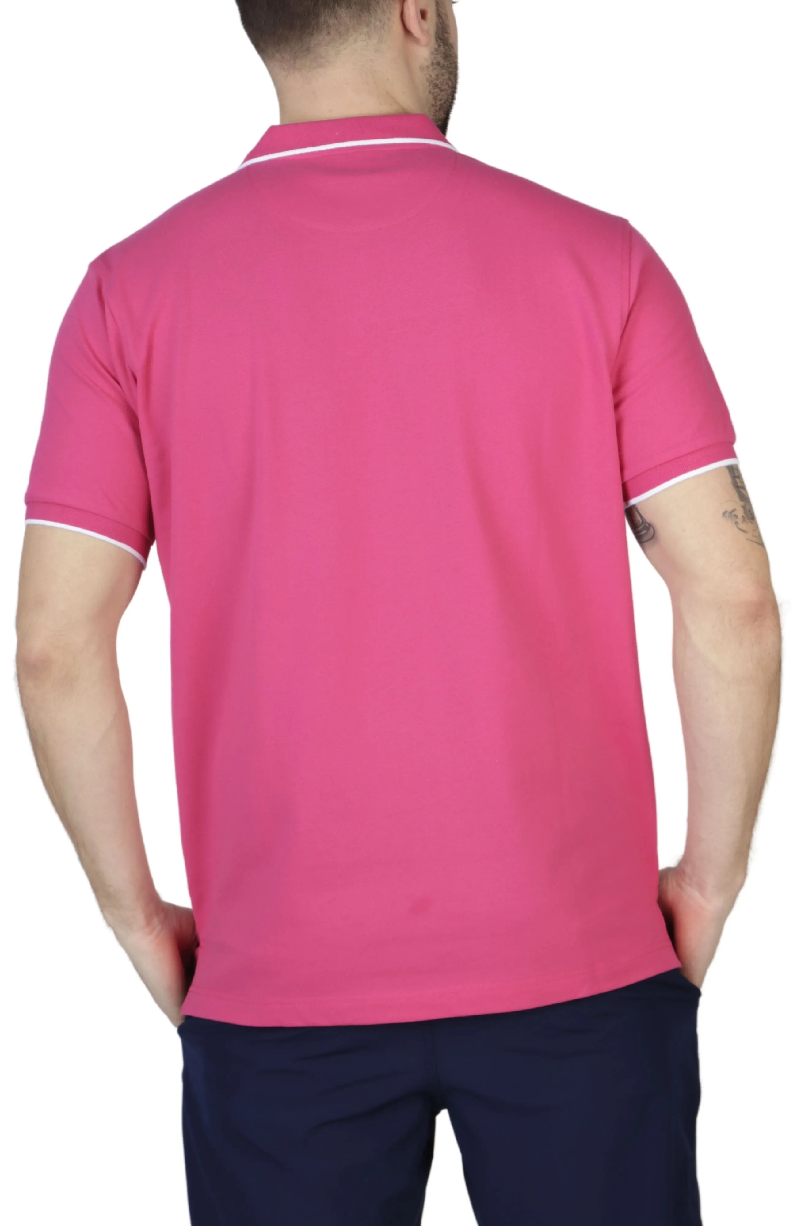 Classic Zipper Pique Polo