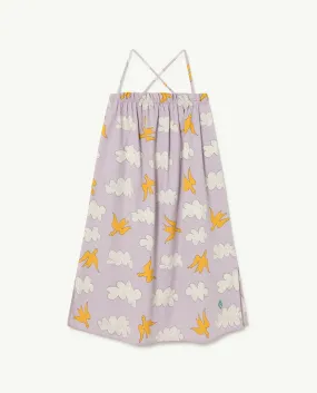 Clouds Lavand Jellyfish Dress