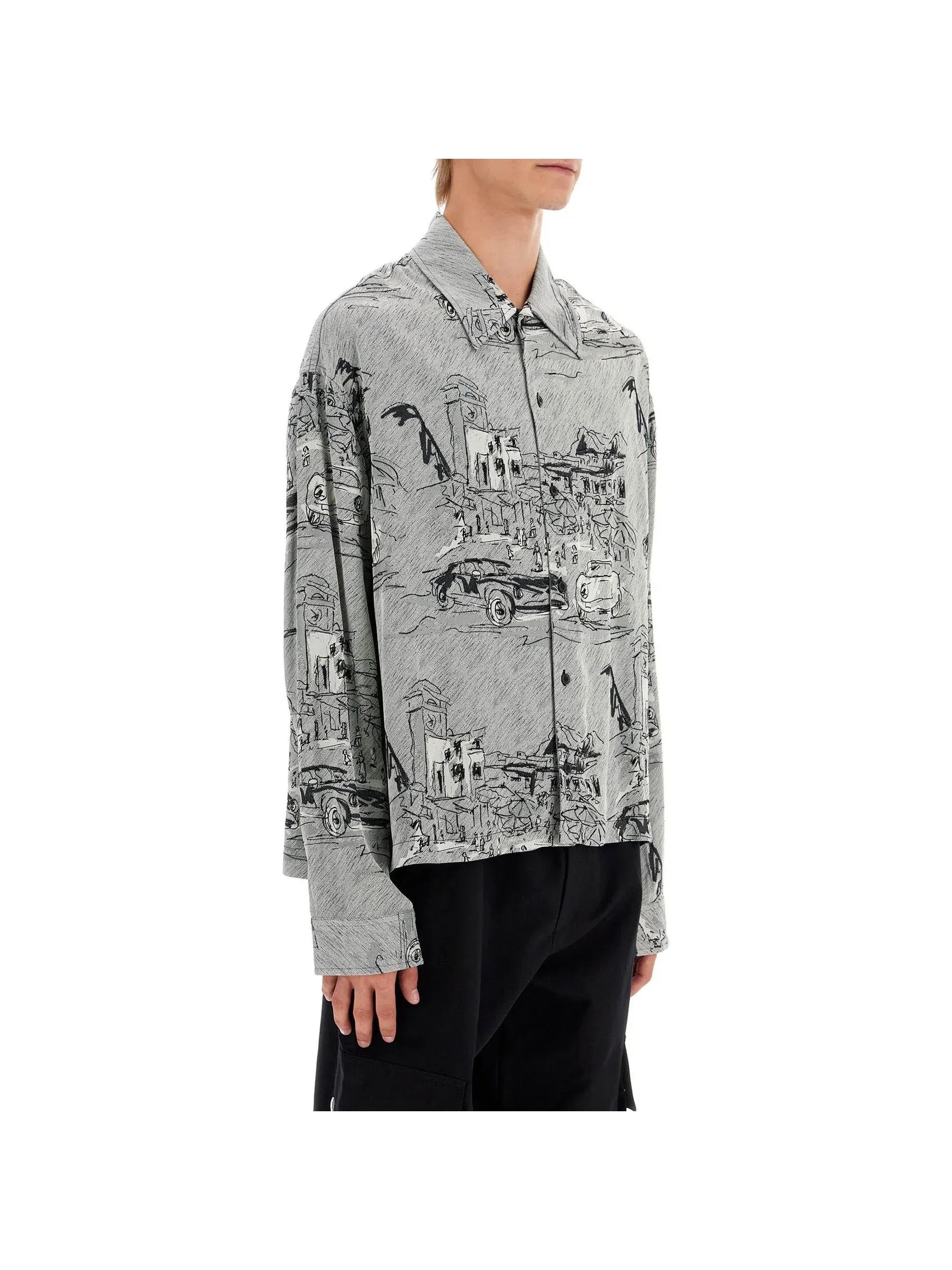Corto Striped Cotton Shirt