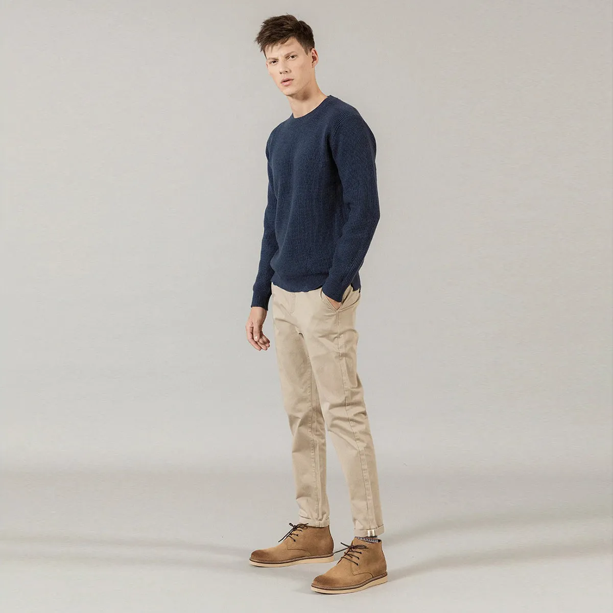 Cotton Slim Fit Casual Pants