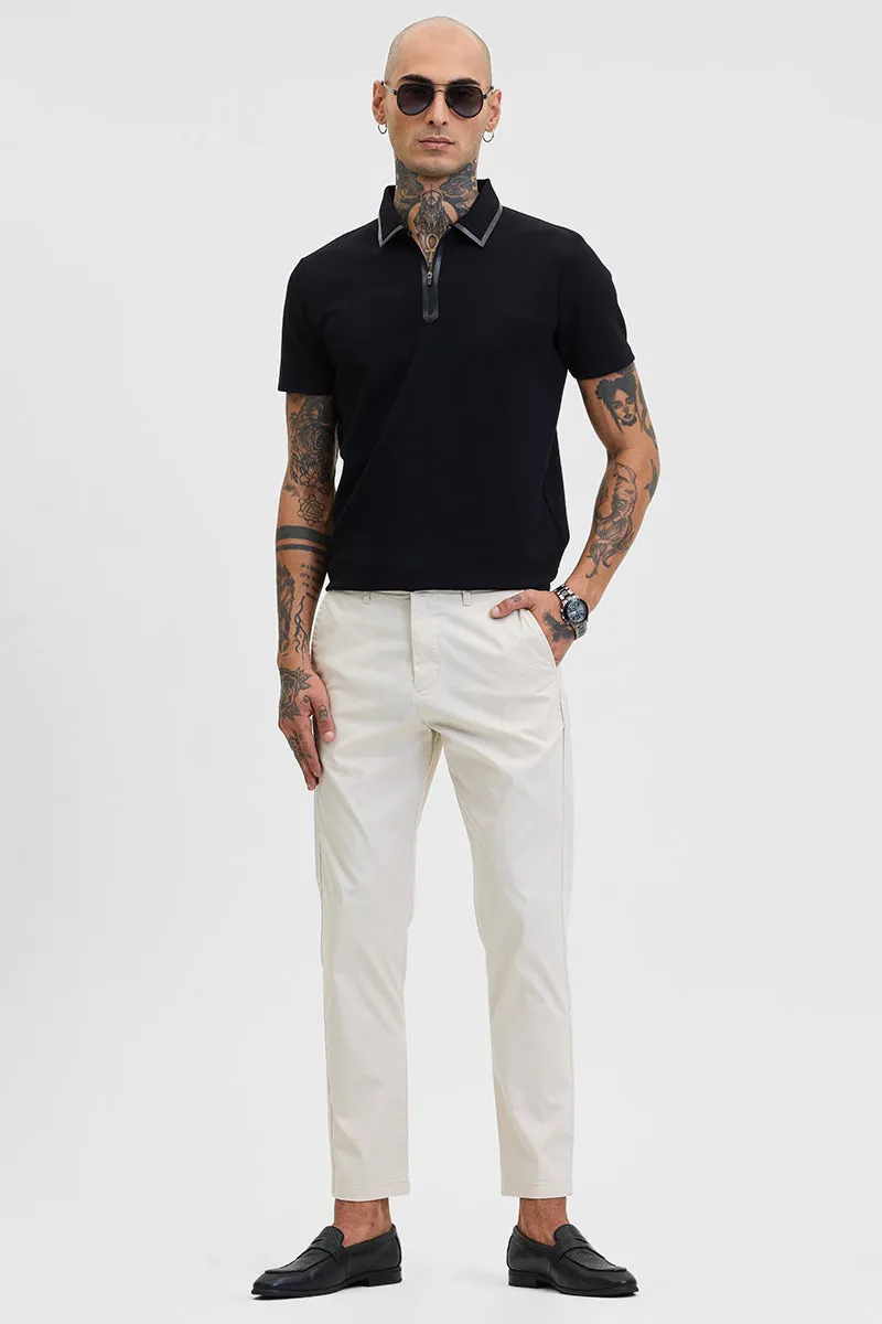 Cream Light Weight Trousers