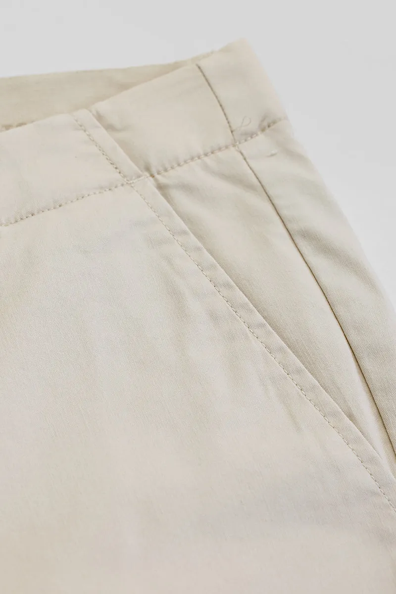 Cream Light Weight Trousers