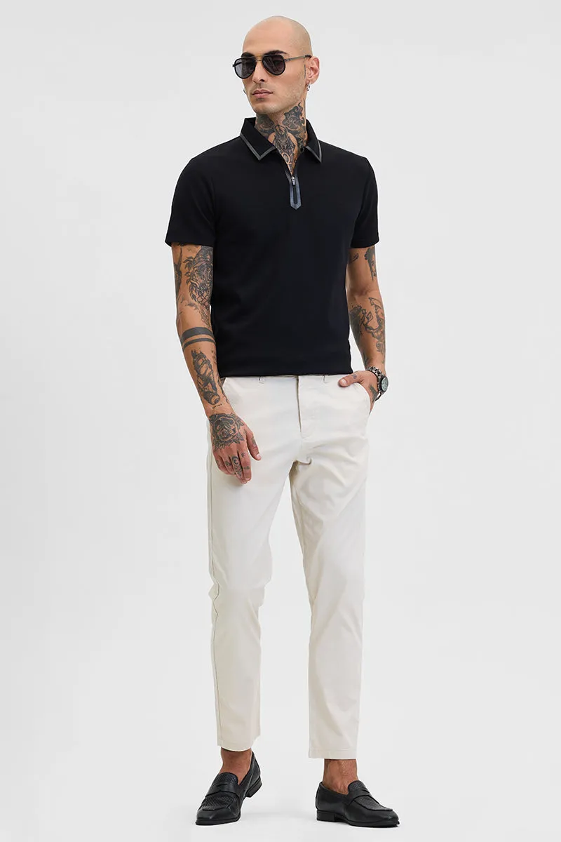 Cream Light Weight Trousers