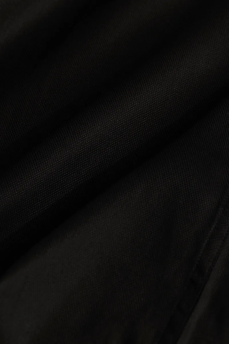 Easy Iron Black Slim Fit Shirt