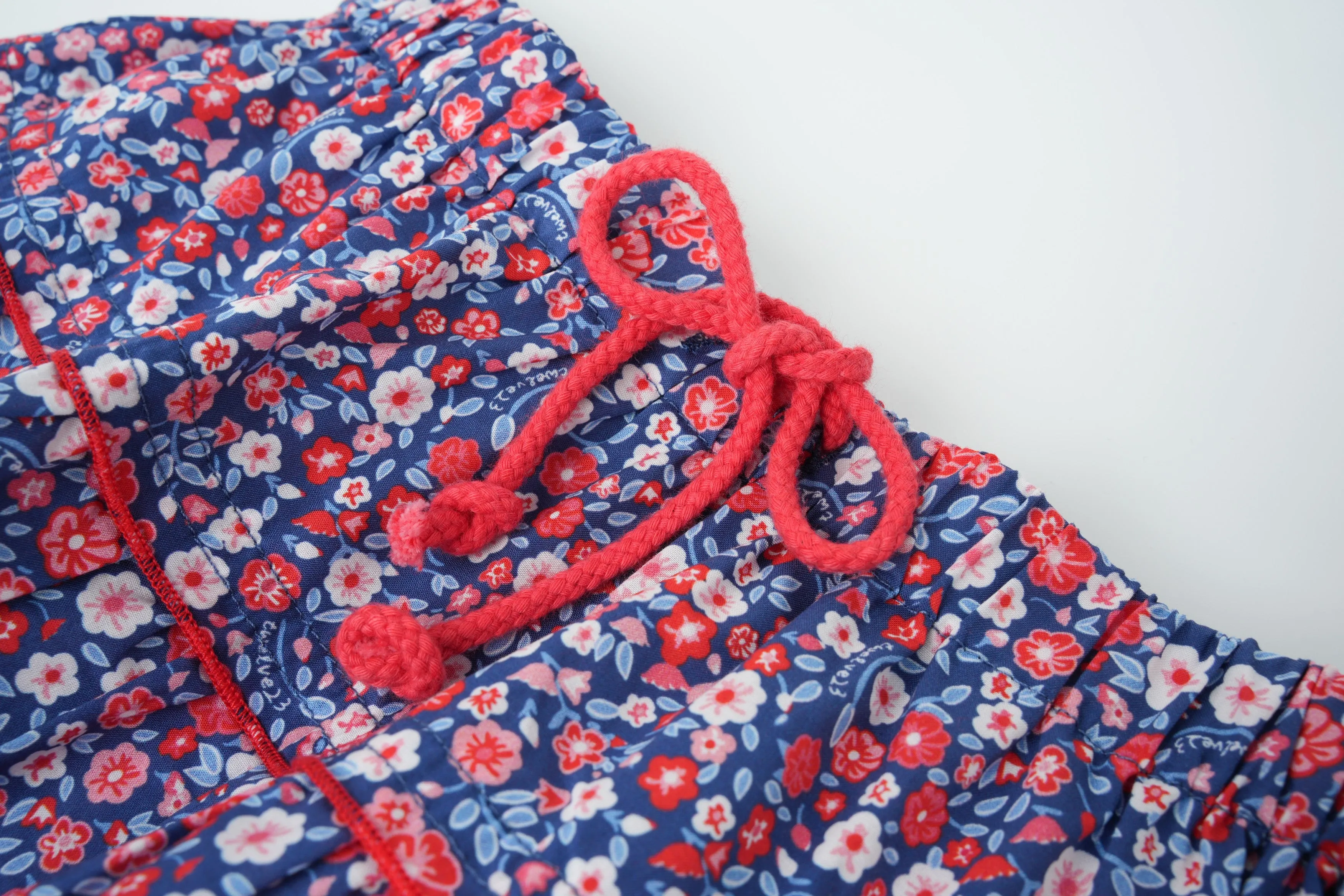 floral tiered skirt - liberty floral
