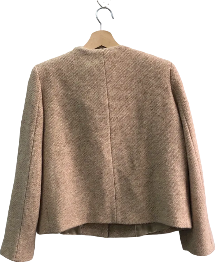 Gerard Darel Beige Wool Blazer Jacket EU 38