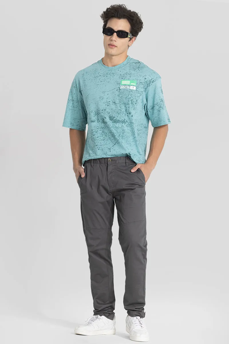 Grey Regular Fit Chinos
