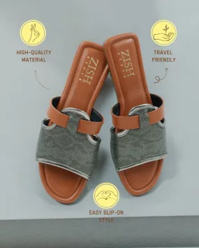 Gunmetal Meghan Flats