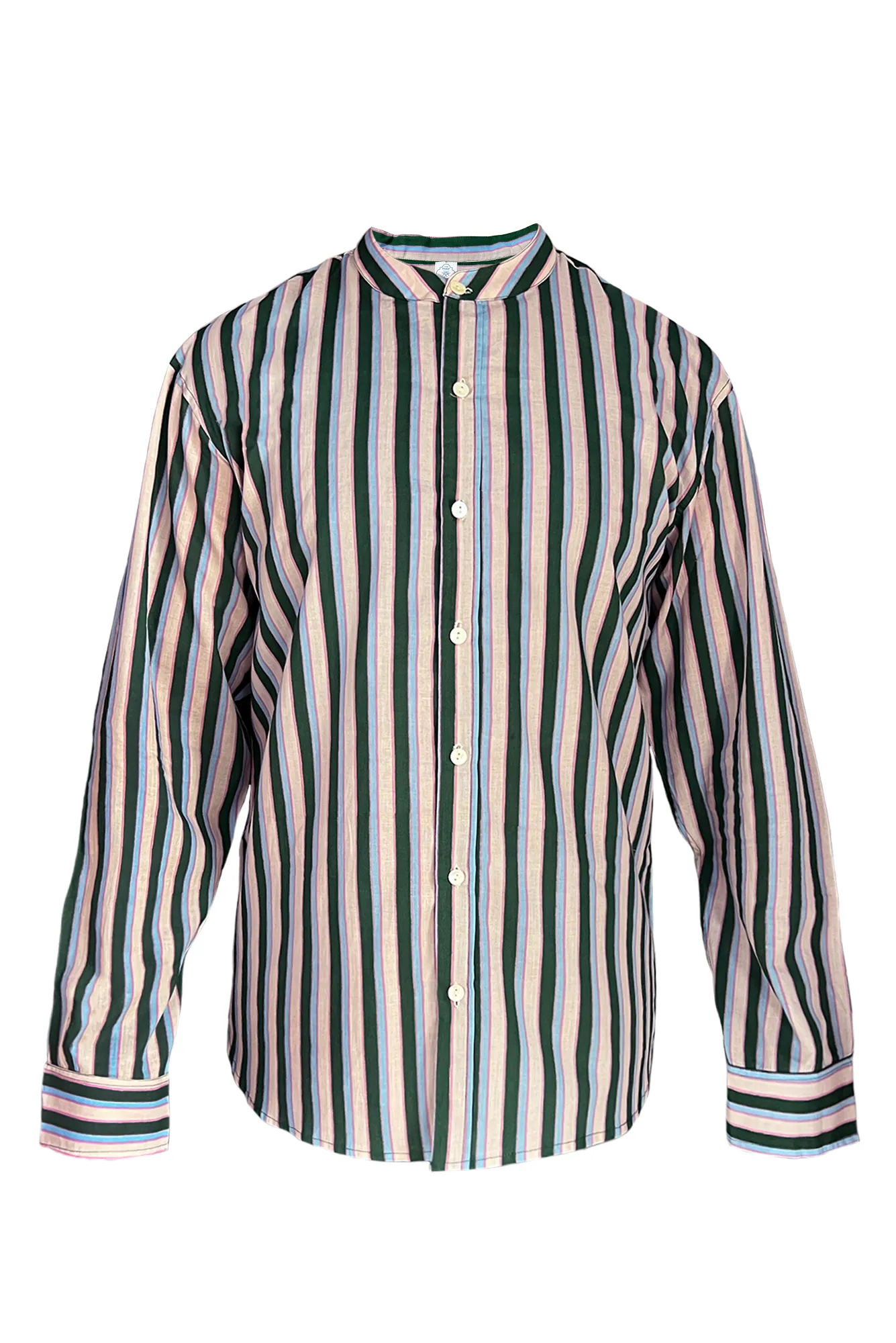 Jaisalmer Shirt (Green & Pink)