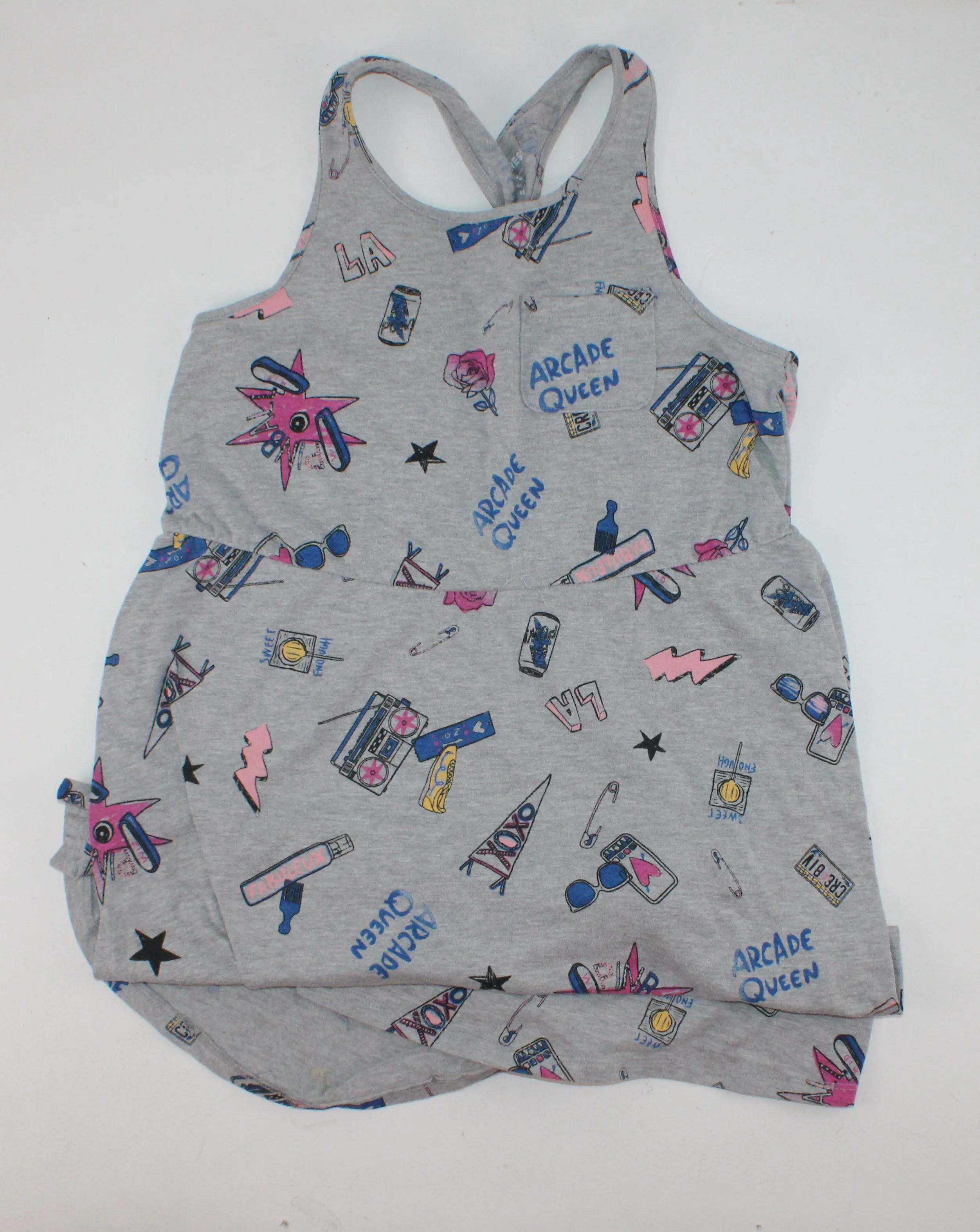 JOE FRESH GREY SUNDRESS 14Y PRE-LOVED