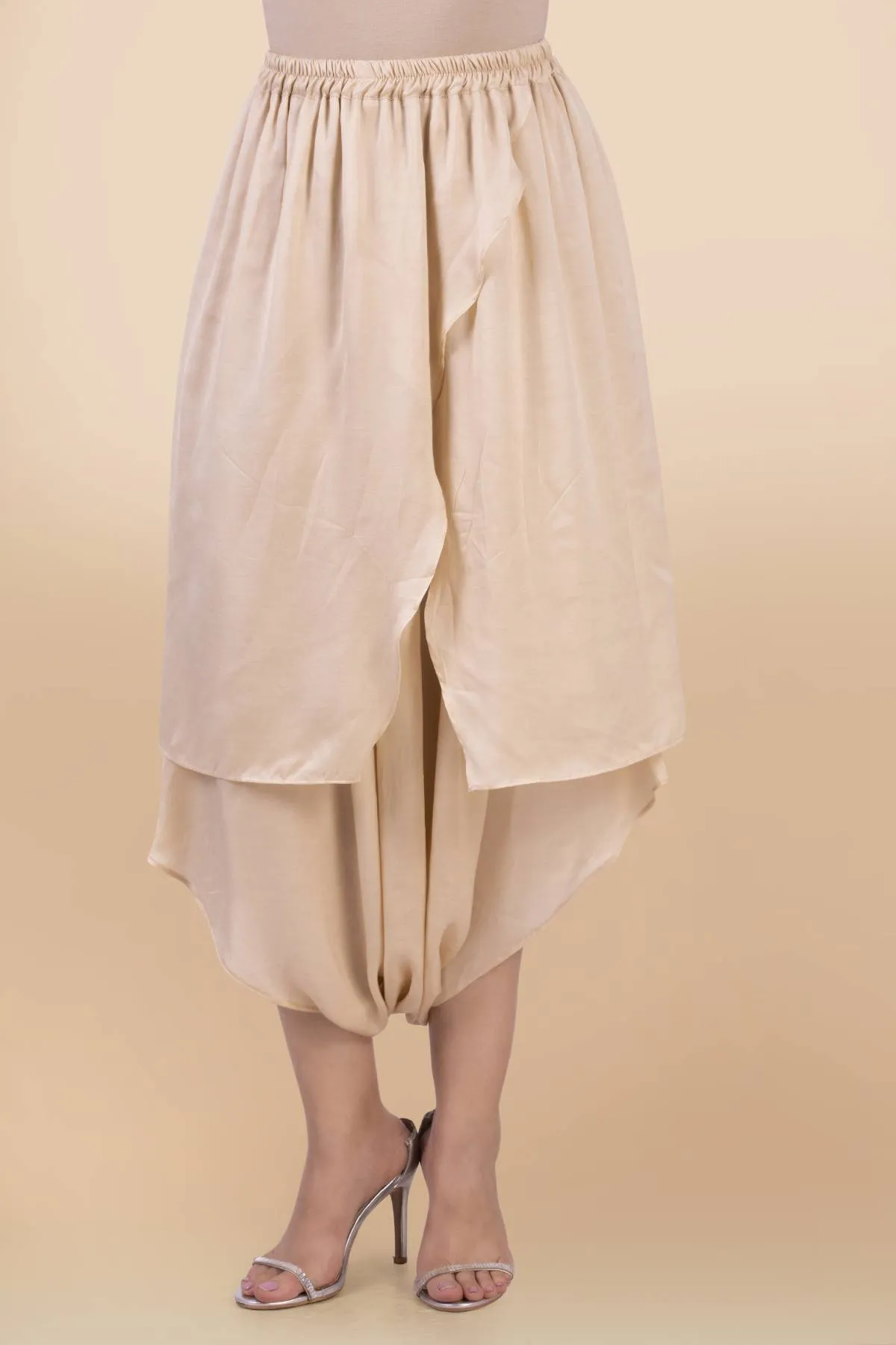 Layered Silk Jacket Set