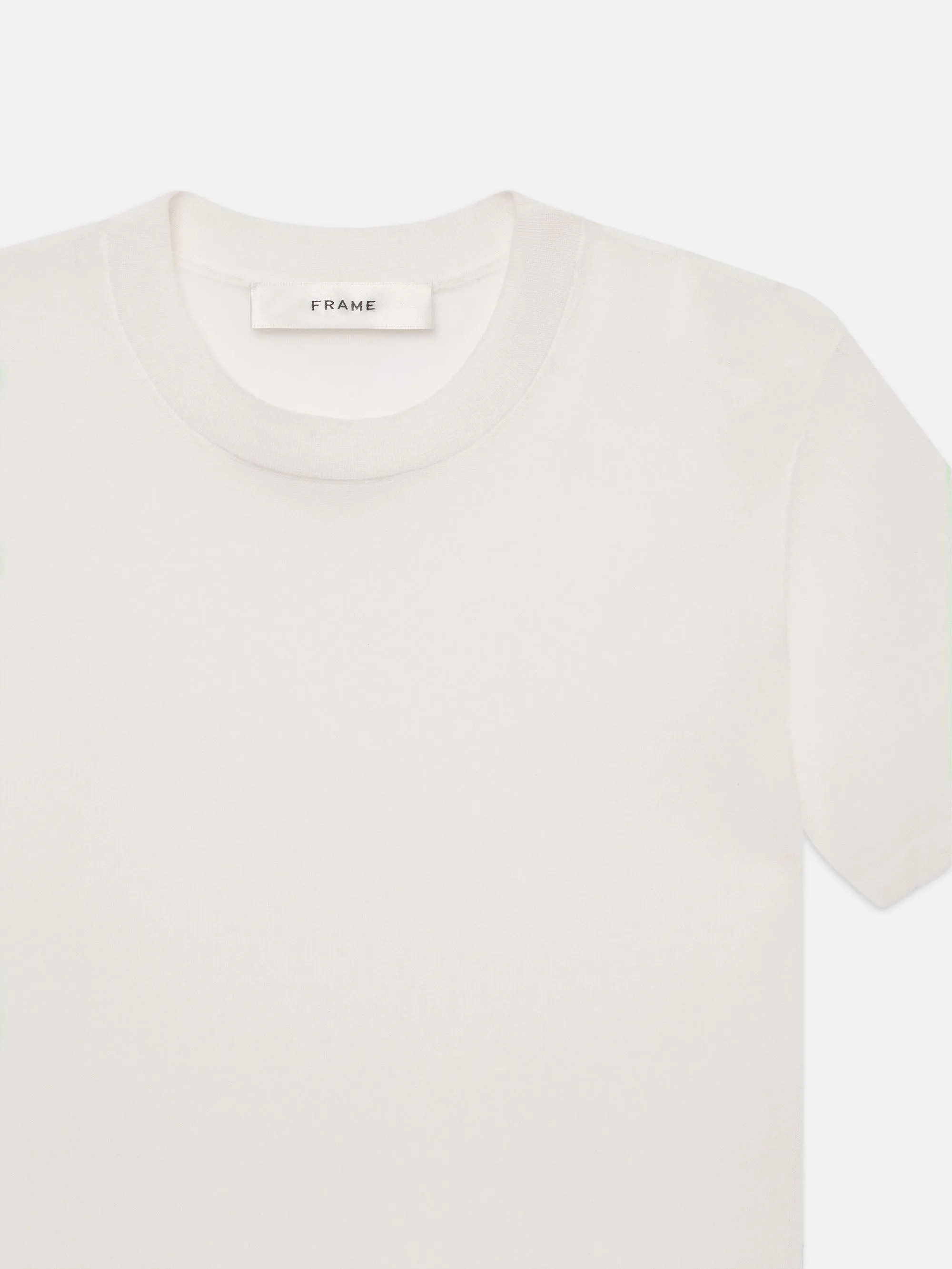 Luxe Baby Tee -- White