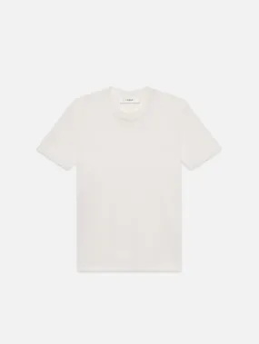 Luxe Baby Tee -- White