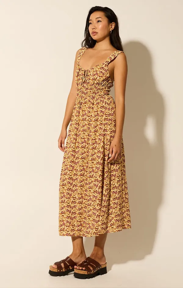 Mia Strappy Midi Dress