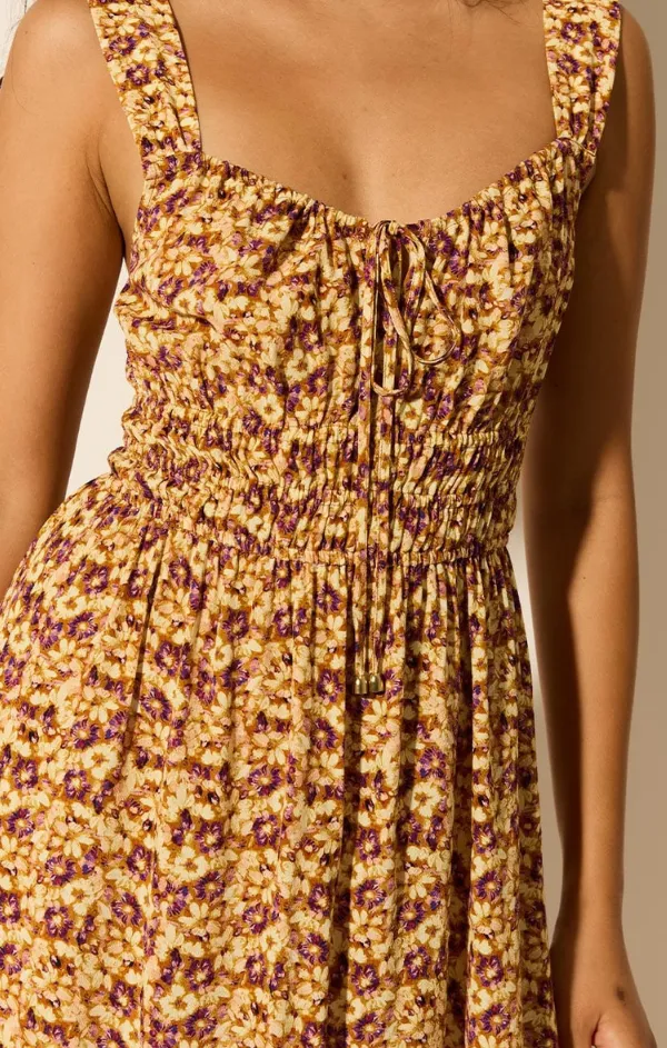 Mia Strappy Midi Dress