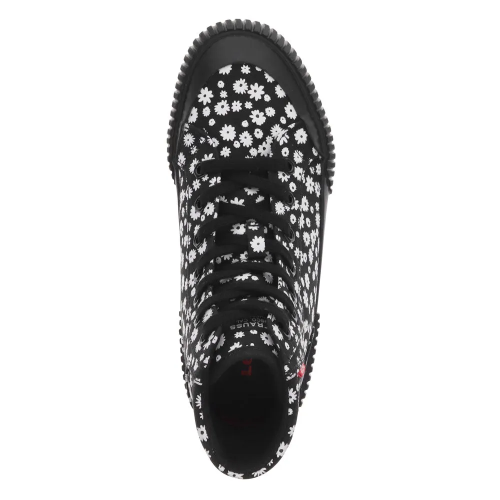 Olivia Floral - Womens Hightop Sneaker