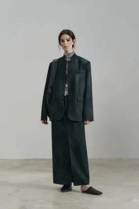 Ombre Collar Blazer