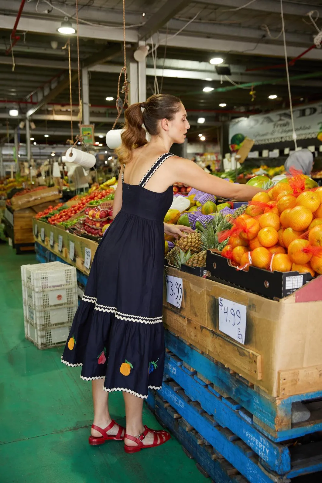 Orchard Emb Dress