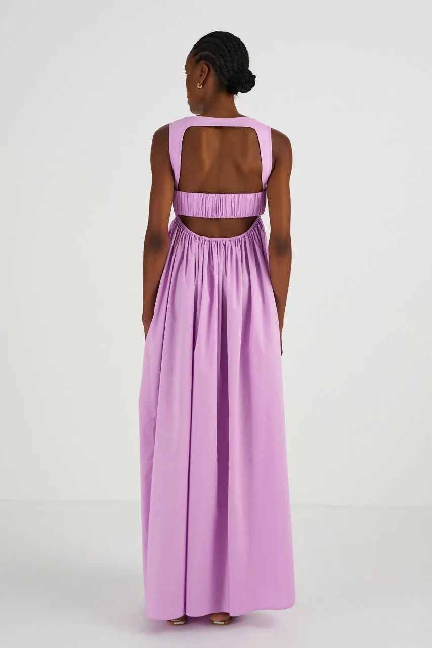 Oroton Strappy Sundress Lilac Size 10