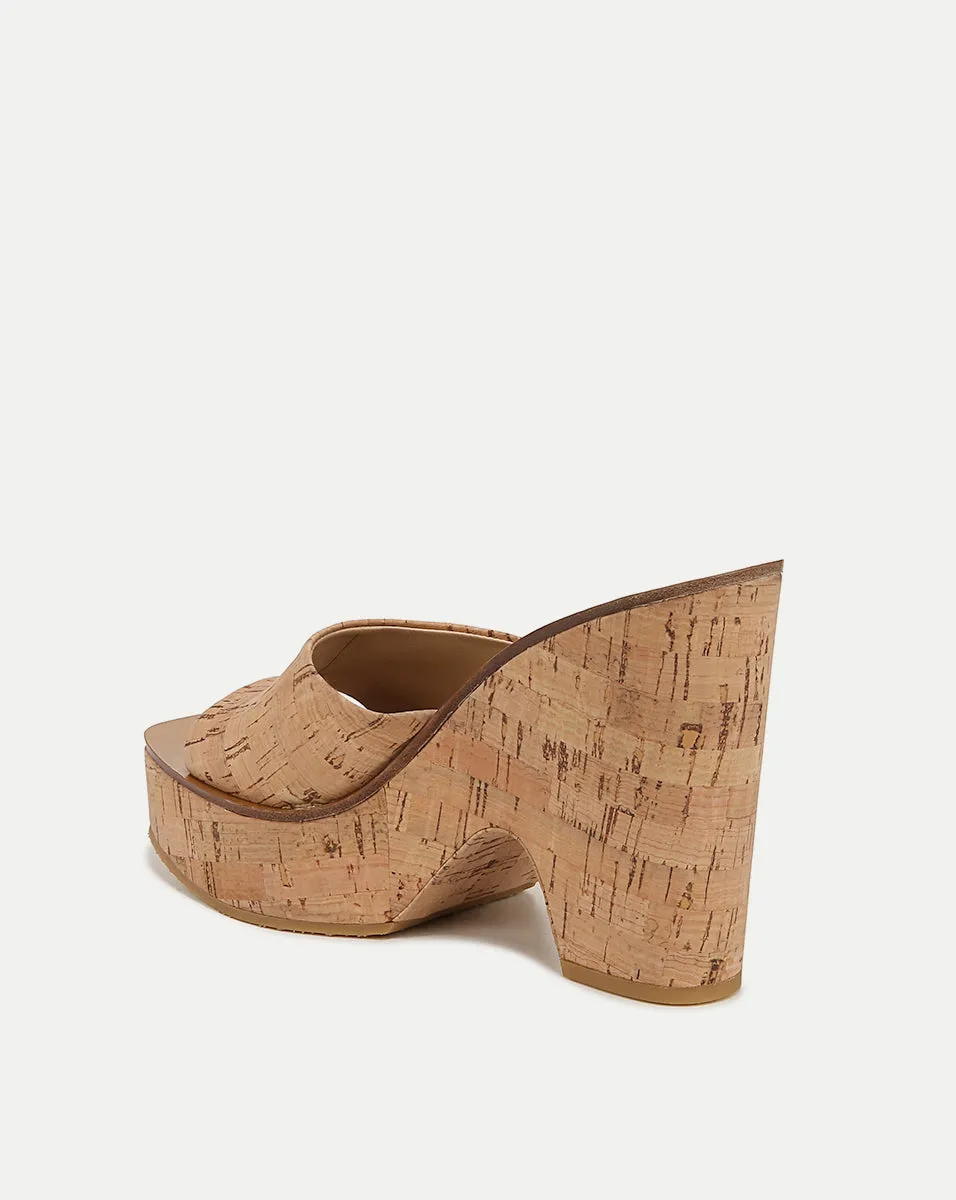 Paulita Cork Wedge Sandal