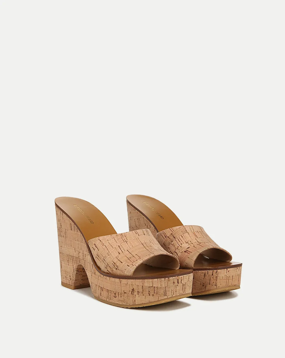 Paulita Cork Wedge Sandal