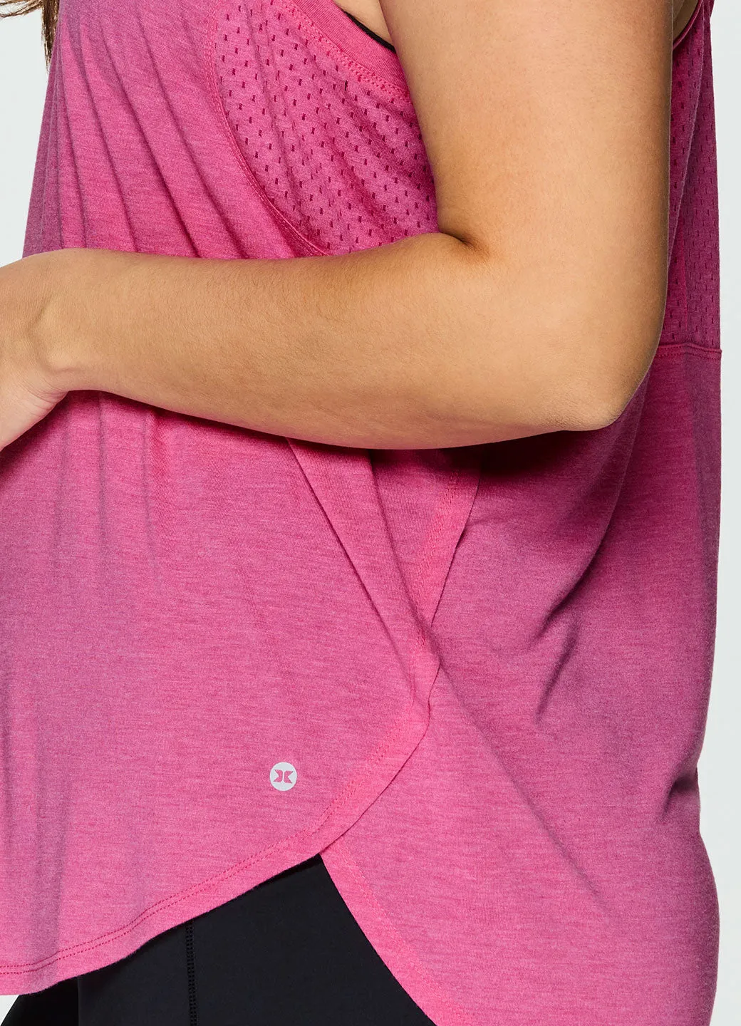 Plus Prime Breezy High Low Tank