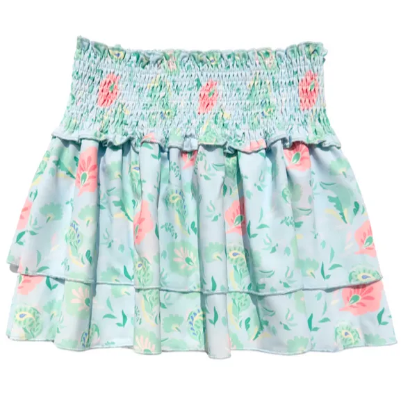 Scottie Skirt- Pastel Paisley