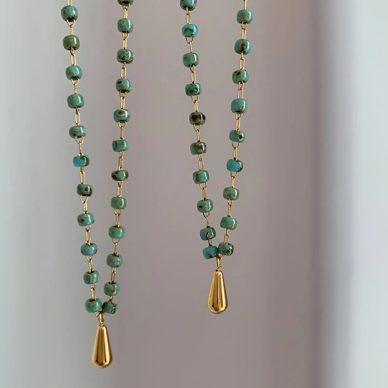 Sea Breeze Bead Necklace