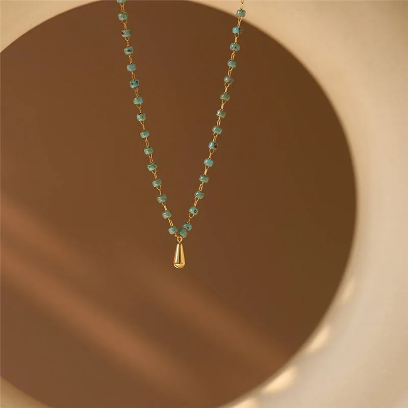 Sea Breeze Bead Necklace