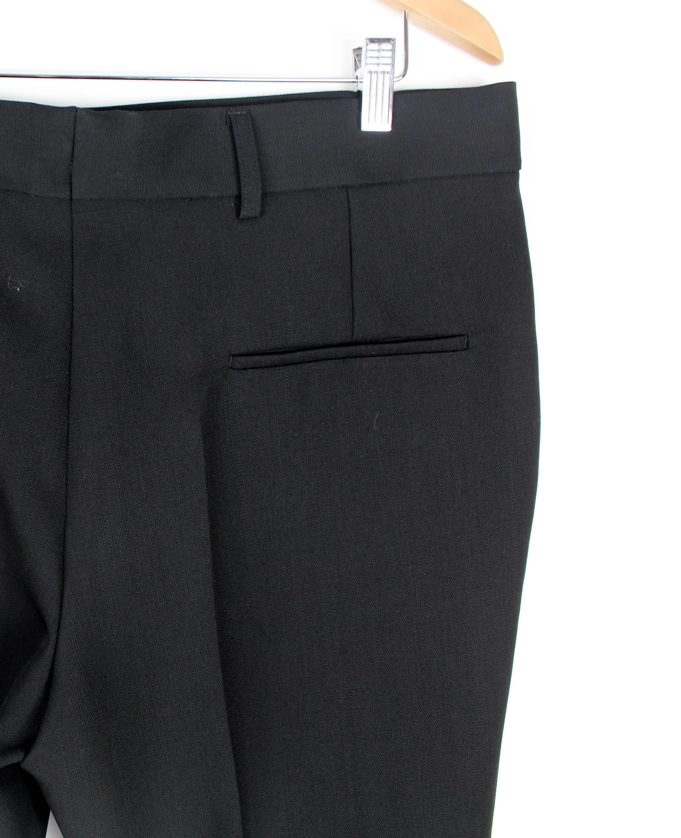 Slim Fit Wool Trousers