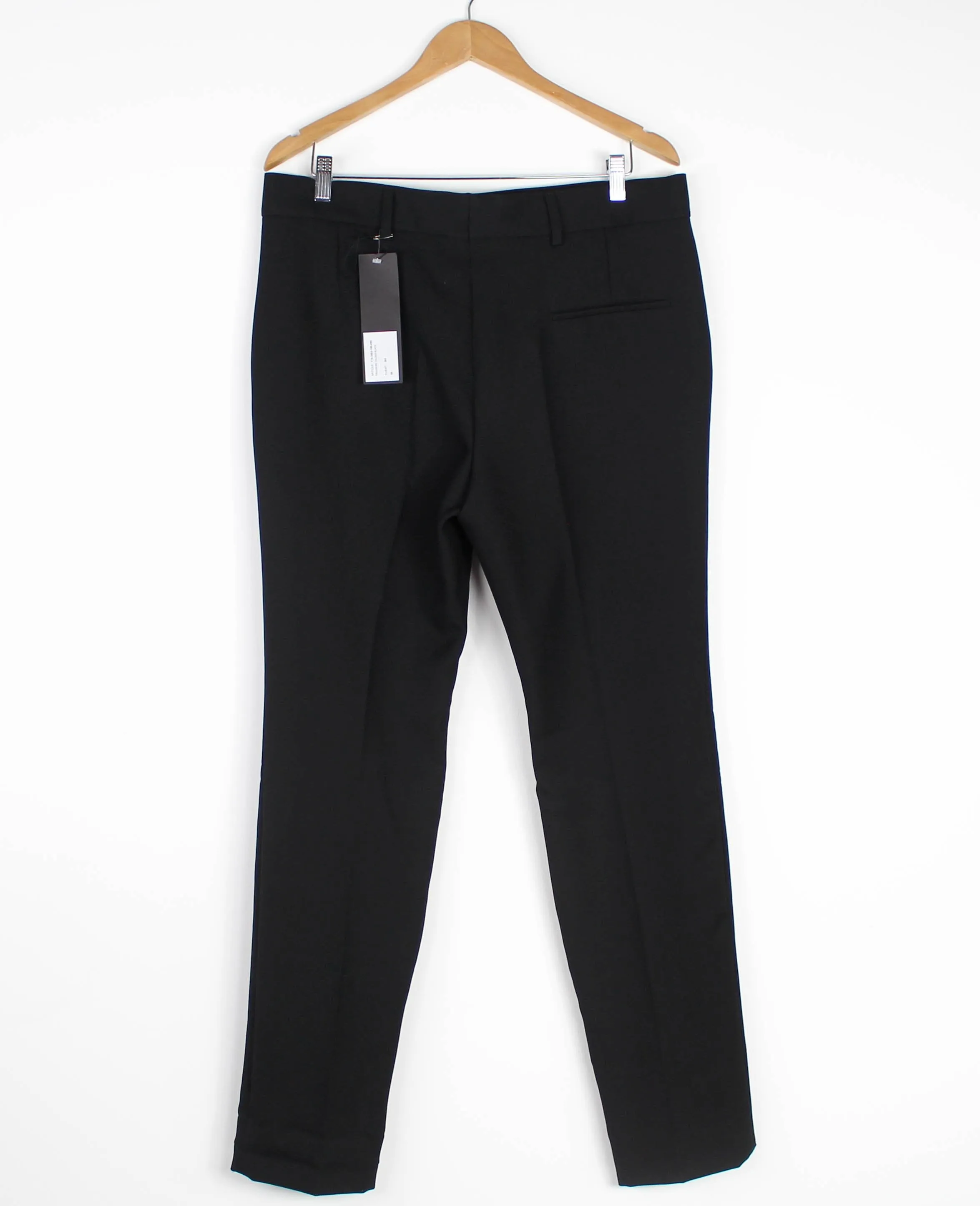Slim Fit Wool Trousers