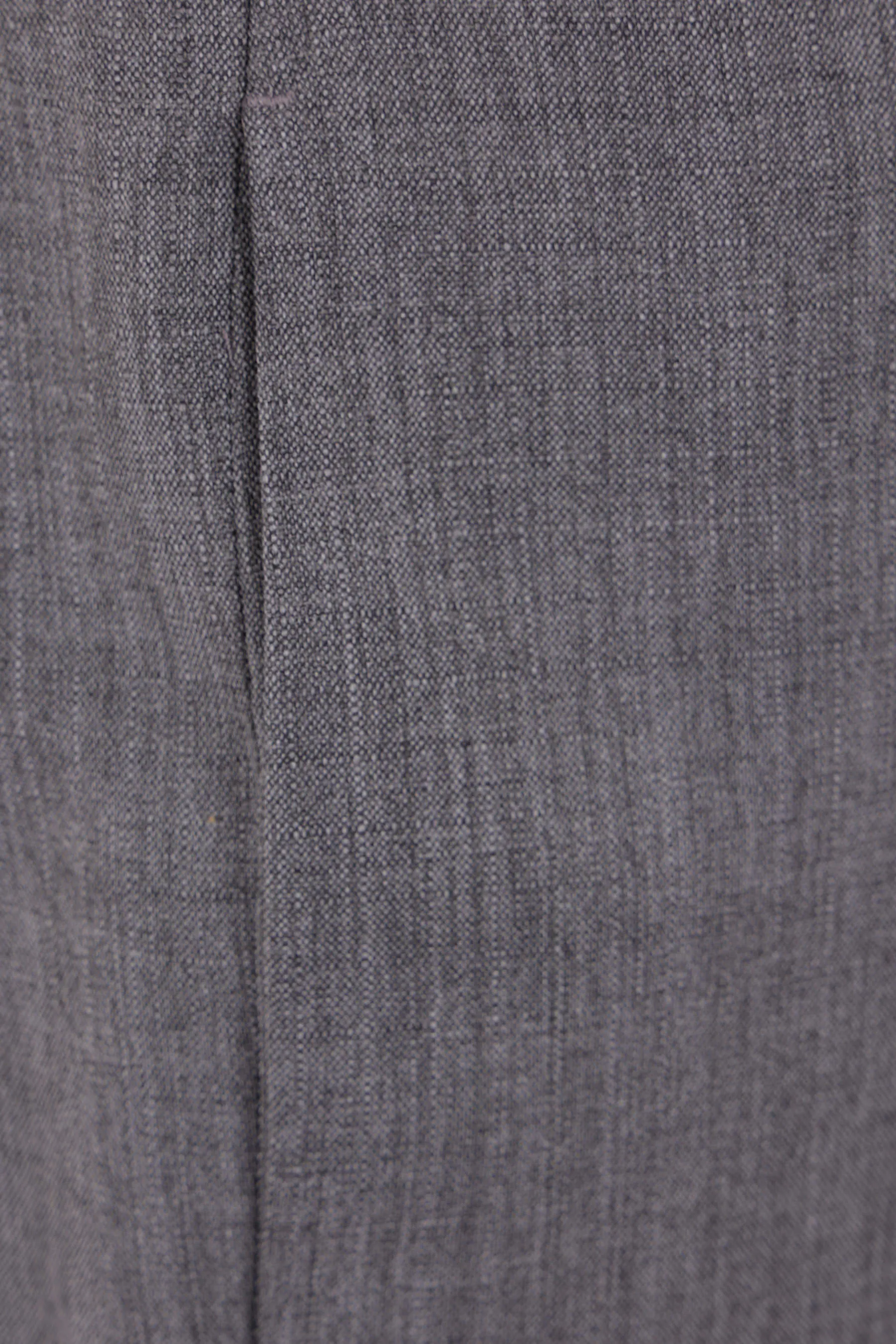 slim-fit wool trousers